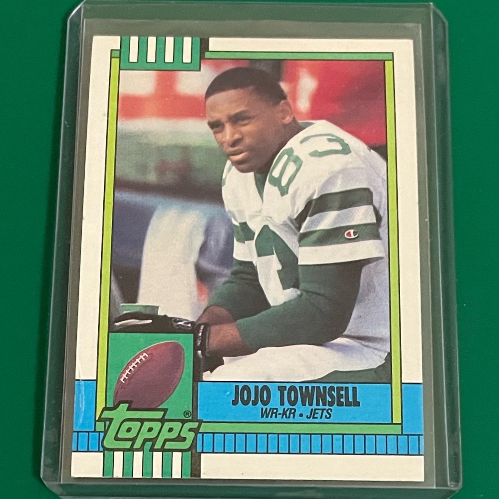 Jo Jo Townsell #455 1990 Topps Football Trading Card